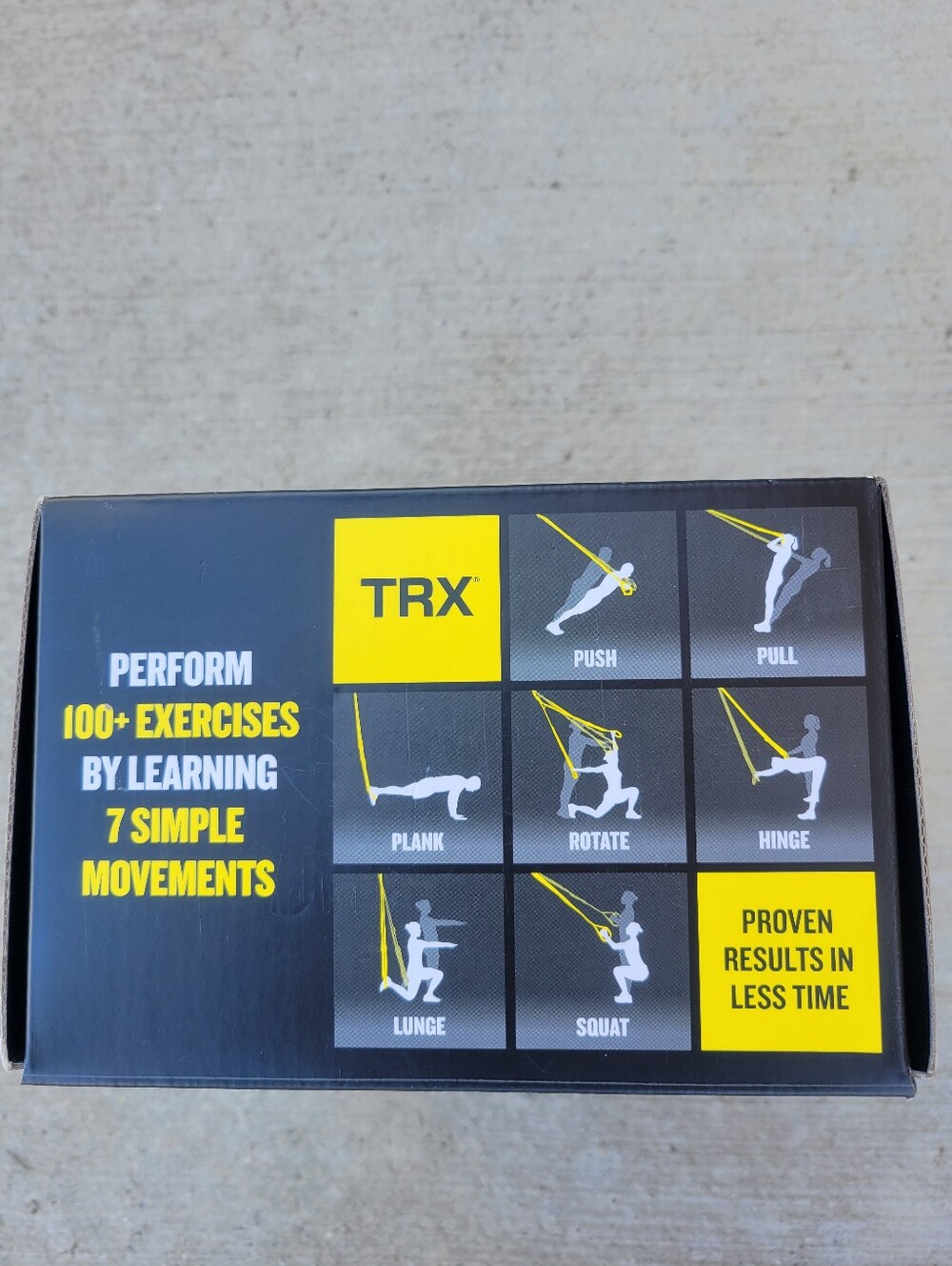 TRX All In One Basic Kit Suspension Trainer Black/Yellow New - Picture 8 of 8
